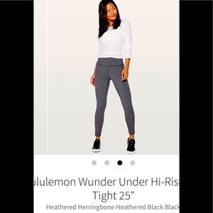 LULULEMON Wunder Under High Rise 7/8